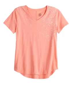 Tek Gear® Women' Tee Graphic Essential Short Sleeve -Tek Gear store 2631893 ALT26