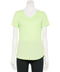 Tek Gear® Women' Tee Graphic Essential Short Sleeve -Tek Gear store 2631893 Green Love