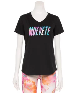 Tek Gear® Women' Tee Graphic Essential Short Sleeve -Tek Gear store 2631893 Muevete Graphic