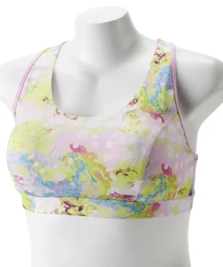 Tek Gear® Bra Plus Size Low-Impact Sport Racerback -Tek Gear store 2750546 Lilac Swirled