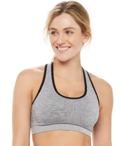 Tek Gear® Bra Low-Impact Sport Seamles 53 Tek Gear® Bra Low-Impact Sport Seamles -Tek Gear store 2976589 Mineral Black Spacedye