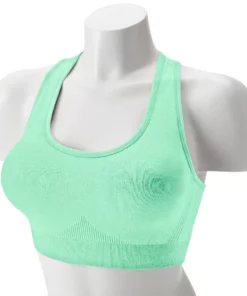 Tek Gear® Bra Low-Impact Sport Seamles 38 Tek Gear® Bra Low-Impact Sport Seamles -Tek Gear store 2976589 Shy Green