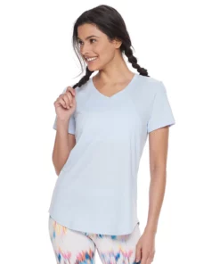 Tek Gear® Women' Tee Essential Short Sleeve -Tek Gear store 3090387 Baron River