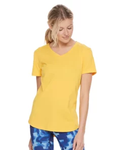 Tek Gear® Women' Tee Essential Short Sleeve -Tek Gear store 3090387 Campfire