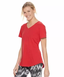 Tek Gear® Women' Tee Essential Short Sleeve -Tek Gear store 3090387 Heartless