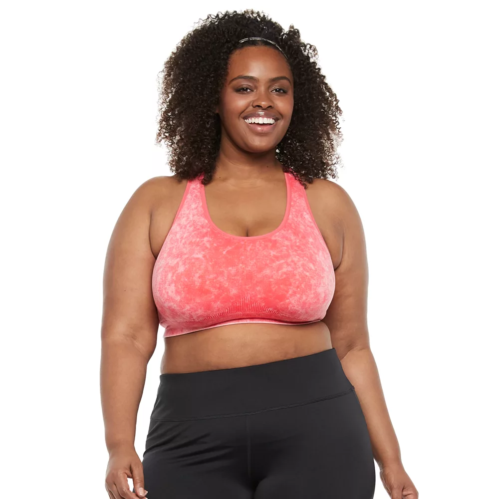 Tek Gear® Bra Plus Size Low-Impact Sport Seamles 22 Tek Gear® Bra Plus Size Low-Impact Sport Seamles - Image 20