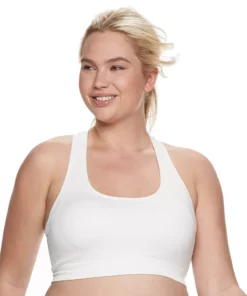Tek Gear® Bra Plus Size Low-Impact Sport Seamles 36 Tek Gear® Bra Plus Size Low-Impact Sport Seamles -Tek Gear store 3548821 New White