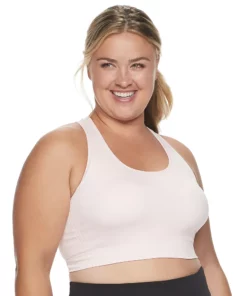 Tek Gear® Bra Plus Size Low-Impact Sport Seamles 27 Tek Gear® Bra Plus Size Low-Impact Sport Seamles -Tek Gear store 3548821 Pink Layer