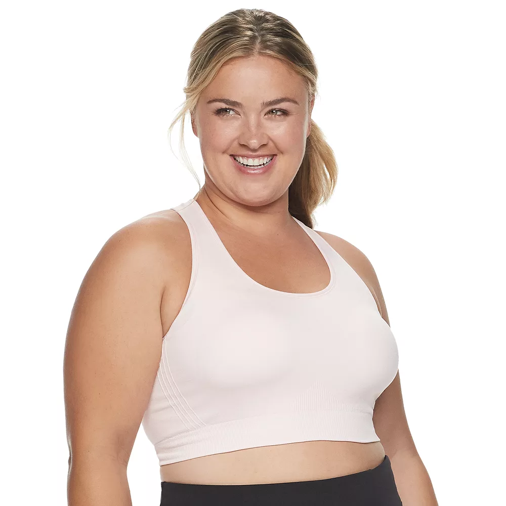 Tek Gear® Bra Plus Size Low-Impact Sport Seamles 5 Tek Gear® Bra Plus Size Low-Impact Sport Seamles - Image 3