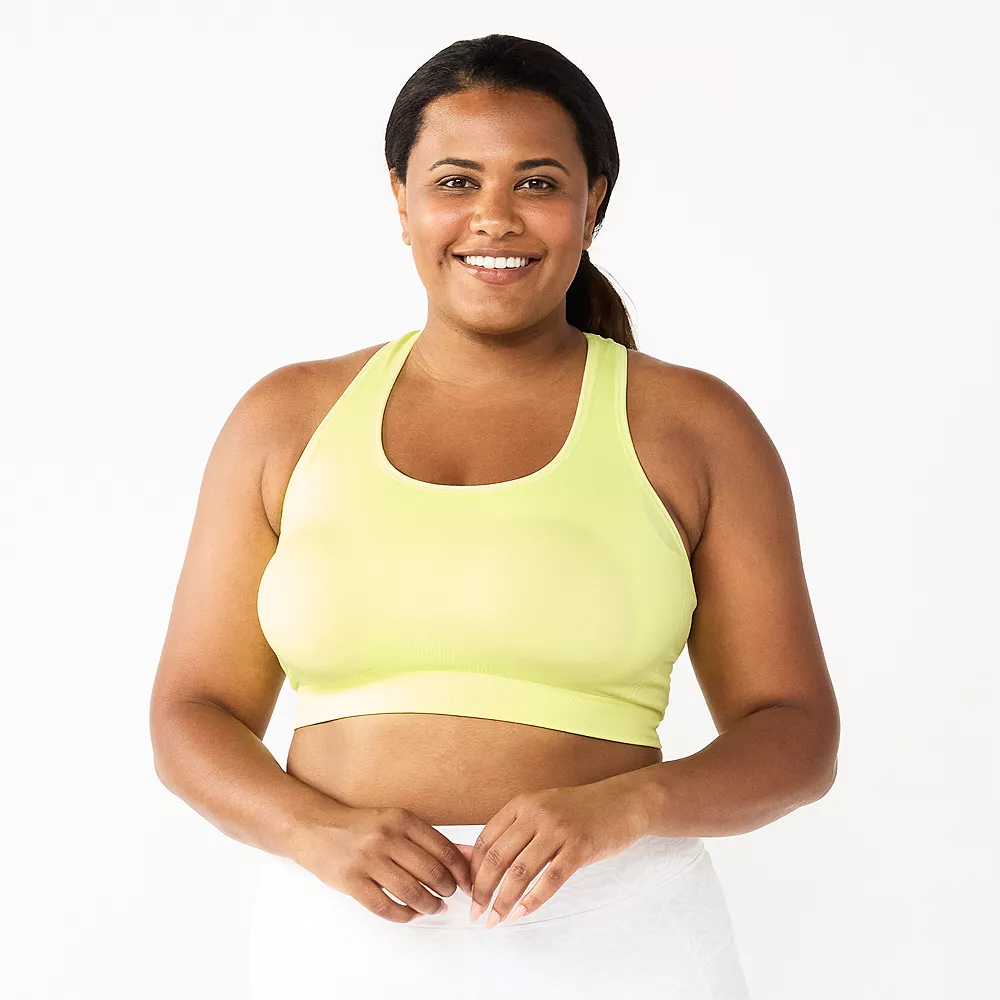 Tek Gear® Bra Plus Size Low-Impact Sport Seamles 20 Tek Gear® Bra Plus Size Low-Impact Sport Seamles - Image 18