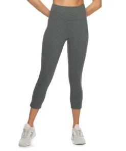 Tek Gear® Women' Legging Essential High-Waisted Capri -Tek Gear store 3977494 Ink Heather