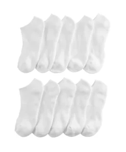 Tek Gear® Women' Sock 10-Pack No Show Basic -Tek Gear store 4276796 White