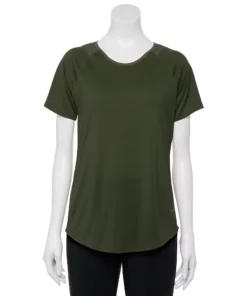 Tek Gear® Women' Tee Performance Baselayer -Tek Gear store 4348005 Rich Olive
