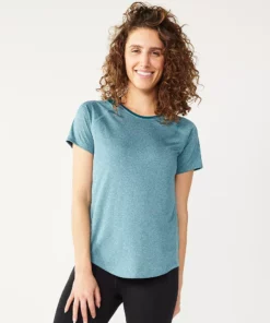 Tek Gear® Women' Tee Performance Baselayer -Tek Gear store 4348005 Wetlands