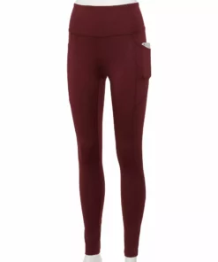 Tek Gear® Women' Legging Pocket High-Waisted -Tek Gear store 4490797 Chilled Wine