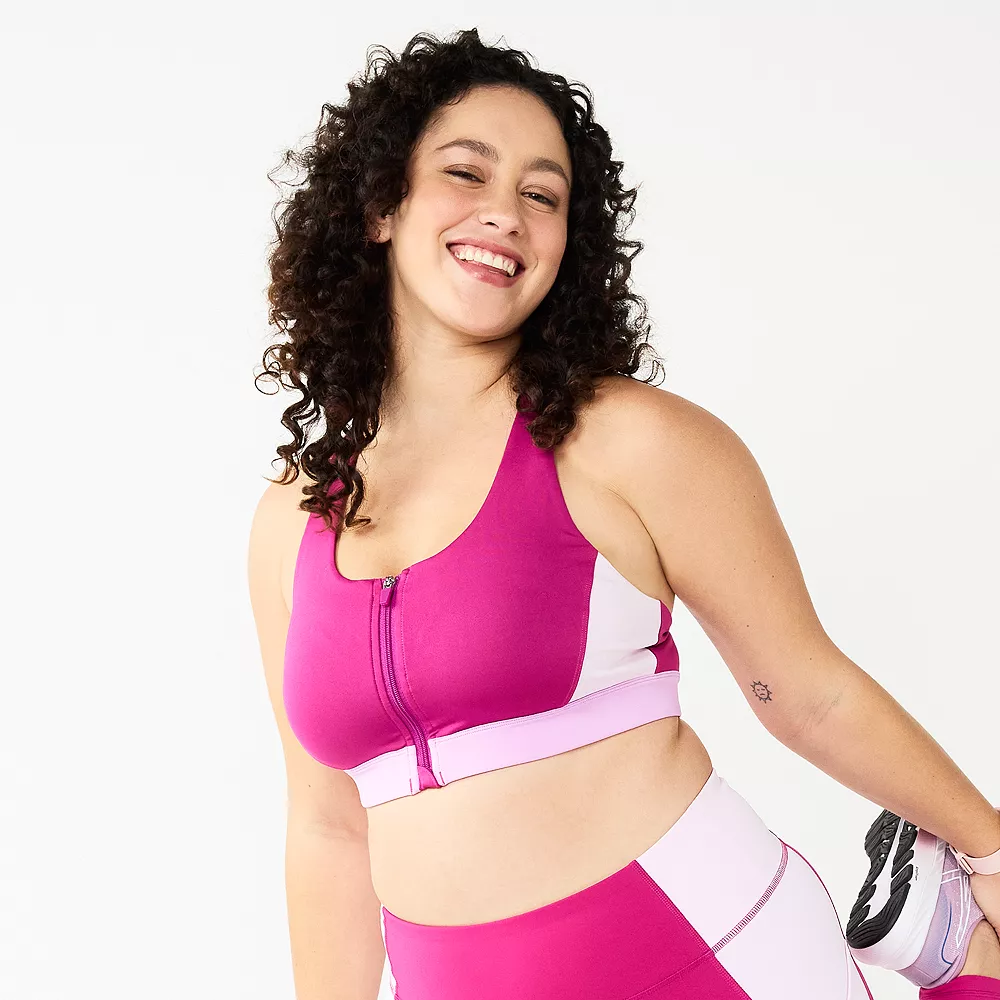 Tek Gear® Bra Sport Zip-Front Medium-Impact 23 Tek Gear® Bra Sport Zip-Front Medium-Impact - Image 21