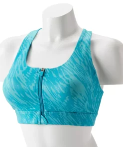 Tek Gear® Bra Sport Zip-Front Medium-Impact 42 Tek Gear® Bra Sport Zip-Front Medium-Impact -Tek Gear store 4657353 Blue Print