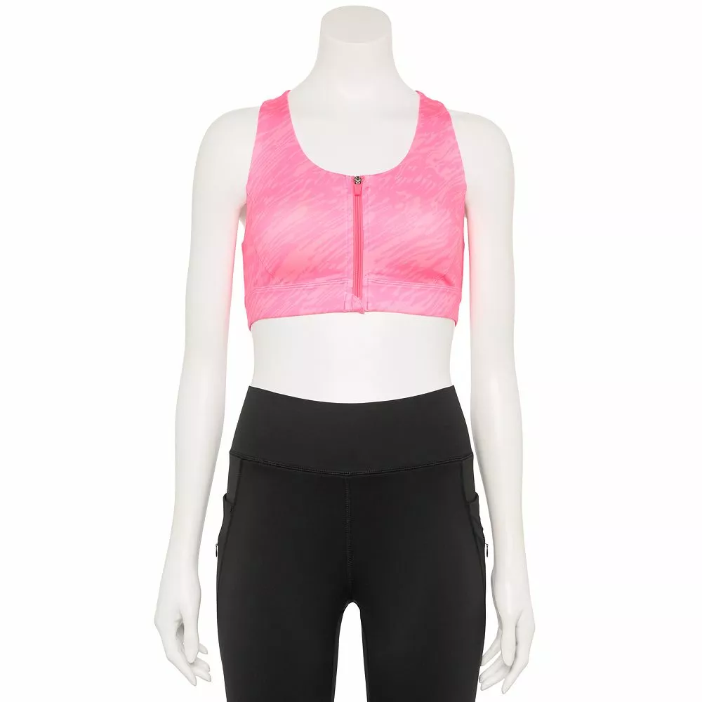 Tek Gear® Bra Sport Zip-Front Medium-Impact 11 Tek Gear® Bra Sport Zip-Front Medium-Impact - Image 9