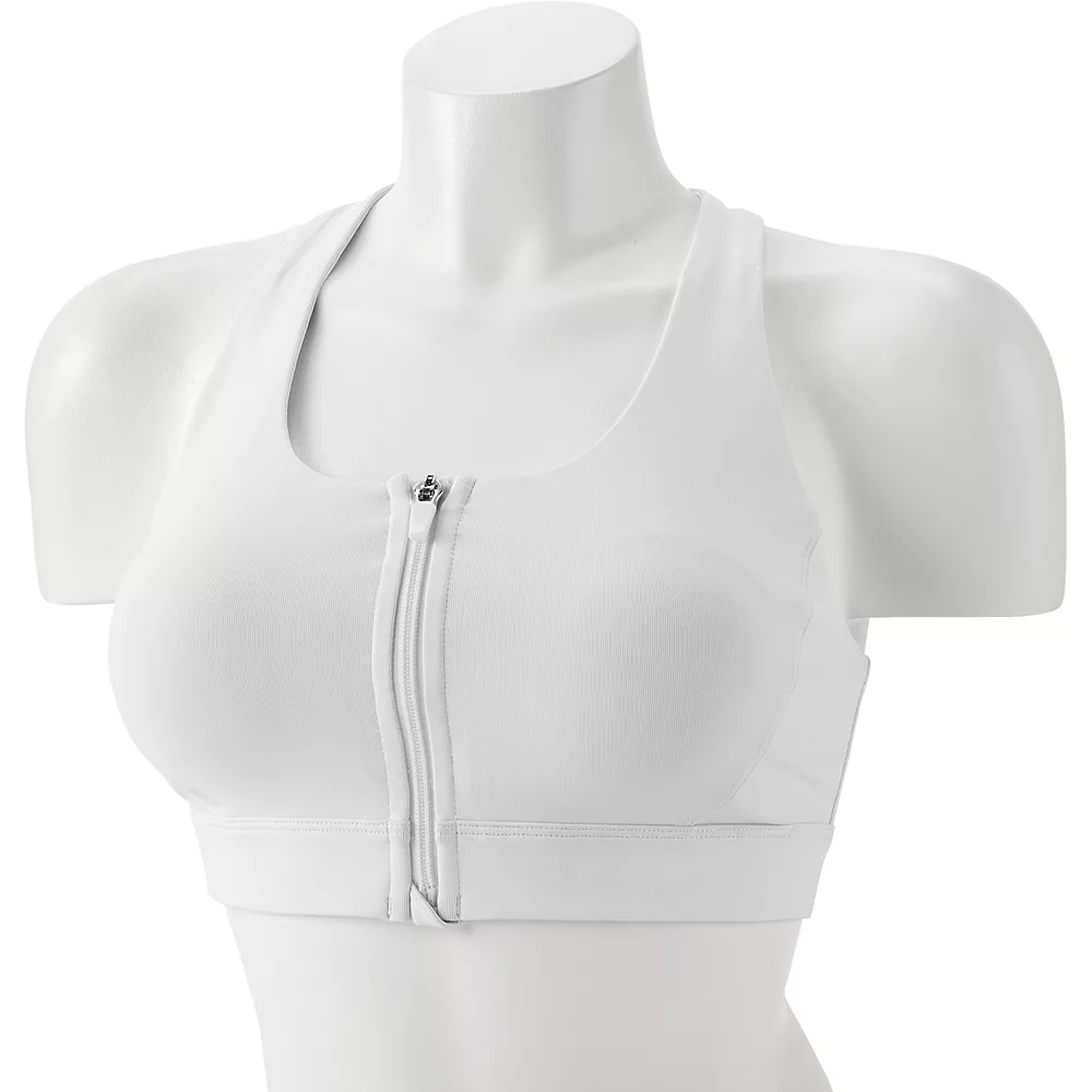 Tek Gear® Bra Sport Zip-Front Medium-Impact 3 Tek Gear® Bra Sport Zip-Front Medium-Impact
