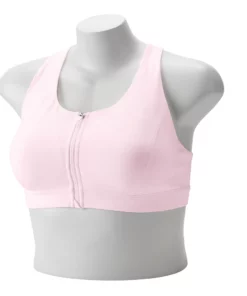 Tek Gear® Bra Plus Size Medium Impact Sport Zip-Front -Tek Gear store 4787908 Adoring Lilac