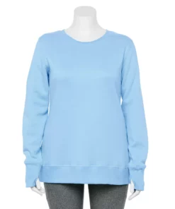 Tek Gear® Sweatshirt Fleece Plus Size Ultrasoft Crewneck -Tek Gear store 5000133 Baron River