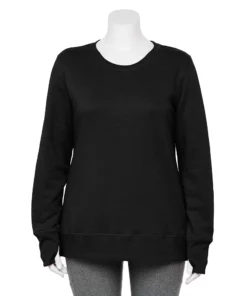 Tek Gear® Sweatshirt Fleece Plus Size Ultrasoft Crewneck