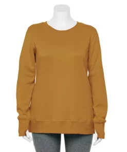 Tek Gear® Sweatshirt Fleece Plus Size Ultrasoft Crewneck -Tek Gear store 5000133 Sierra Valley