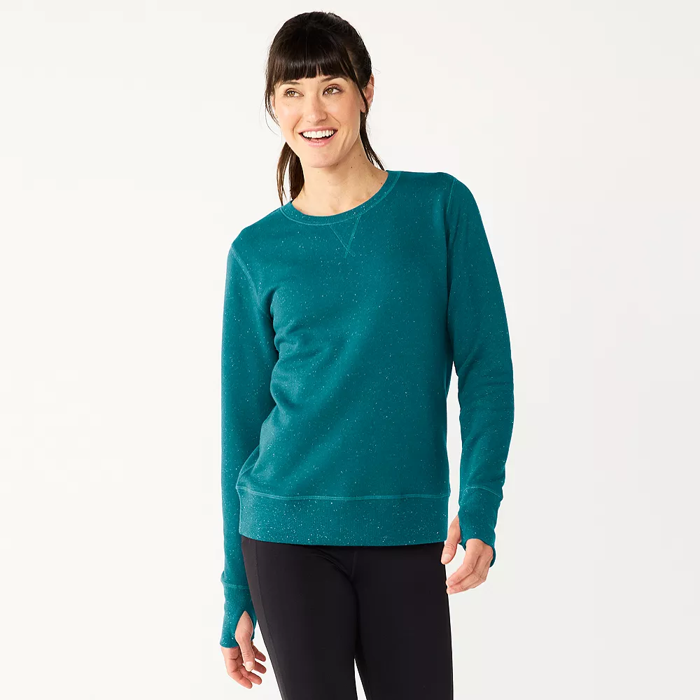 Tek Gear® Women' Sweatshirt Fleece Ultrasoft 3 Tek Gear® Women' Sweatshirt Fleece Ultrasoft