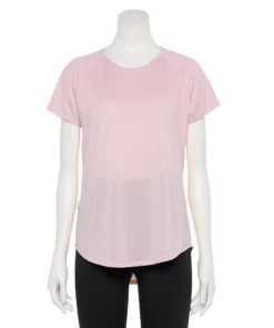 Tek Gear® Women' Tee Crewneck Performance Core -Tek Gear store 5015168 Adoring Lilac