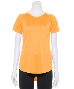 Tek Gear® Women' Tee Crewneck Performance Core -Tek Gear store 5015168 Gypsy Gold