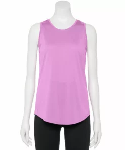 Tek Gear® Women' Tank Crewneck Core 86 Tek Gear® Women' Tank Crewneck Core -Tek Gear store 5019963 Luminous Pink