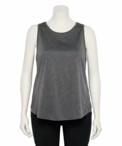 Tek Gear® Core Tank Plus Size Performance -Tek Gear store 5025837 Charcoal