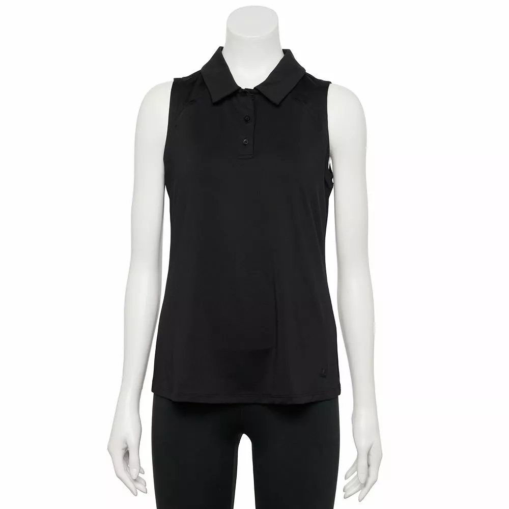 Tek Gear® Women' Polo Golf Sleeveles 3 Tek Gear® Women' Polo Golf Sleeveles