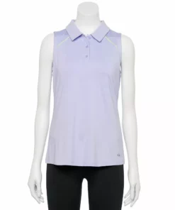 Tek Gear® Women' Polo Golf Sleeveles 15 Tek Gear® Women' Polo Golf Sleeveles -Tek Gear store 5068427 Isadora Purple