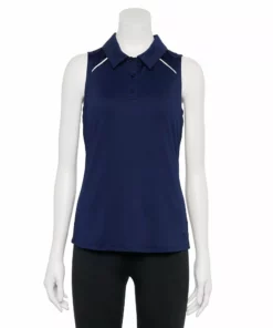 Tek Gear® Women' Polo Golf Sleeveles 18 Tek Gear® Women' Polo Golf Sleeveles -Tek Gear store 5068427 Navy Romance