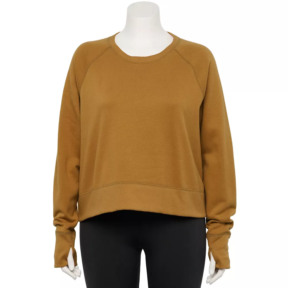 Tek Gear® Sweatshirt Fleece Oversized Plus Size Ultrasoft 7 Tek Gear® Sweatshirt Fleece Oversized Plus Size Ultrasoft - Image 5