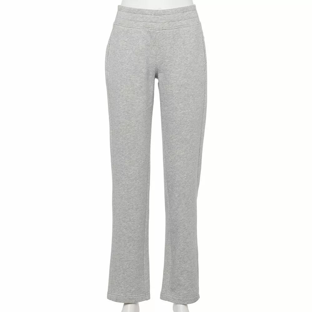 Tek Gear® Women' Pant Fleece Ultrasoft Straight-Leg 4 Tek Gear® Women' Pant Fleece Ultrasoft Straight-Leg - Image 2