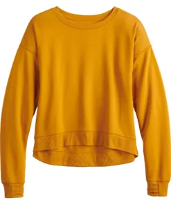 Tek Gear® Women' Sweatshirt Fleece Crewneck Stretch -Tek Gear store 5181941 ALT2
