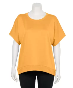 Tek Gear® Tee Fleece Plus Size Stretch -Tek Gear store 5197872 Brassy Gold