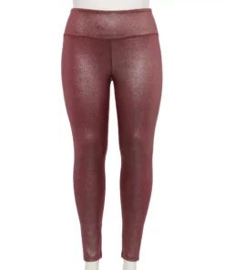 Tek Gear® Legging Plus Size Printed High-Waisted