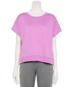 Tek Gear® Women' Top Fleece Stretch -Tek Gear store 5208389 Luminous Pink