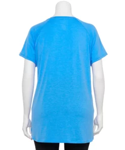 Tek Gear® Tee Plus Size Tunic High Slit -Tek Gear store 5227026 ALT