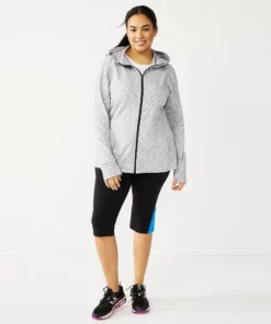 Tek Gear® Jacket Plus Size Essential Hooded 41 Tek Gear® Jacket Plus Size Essential Hooded -Tek Gear store 5227131 ALT9