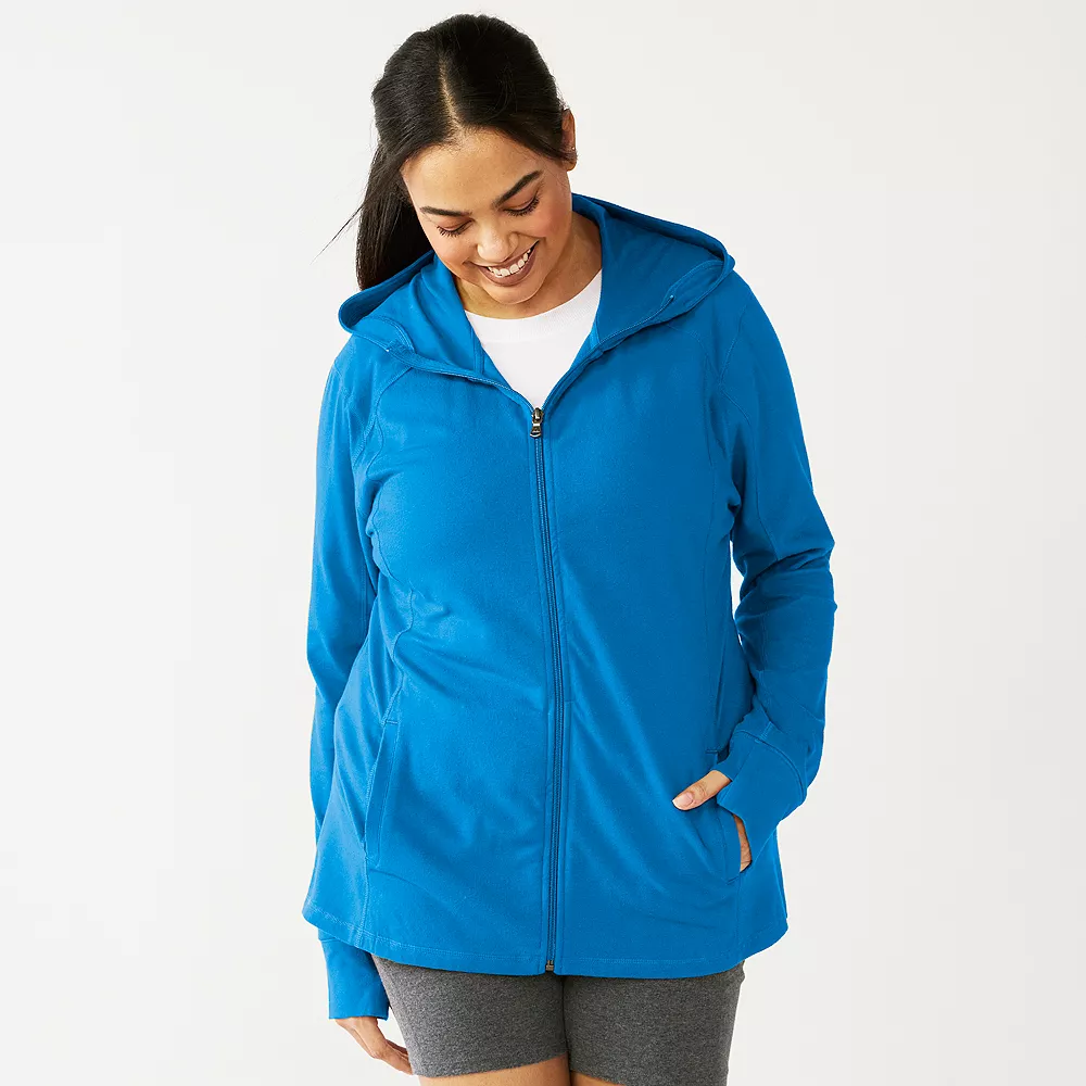 Tek Gear® Jacket Plus Size Essential Hooded 19 Tek Gear® Jacket Plus Size Essential Hooded - Image 17