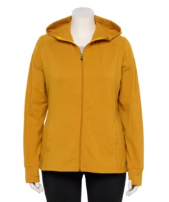 Tek Gear® Jacket Plus Size Essential Hooded 32 Tek Gear® Jacket Plus Size Essential Hooded -Tek Gear store 5227131 Brassy Gold