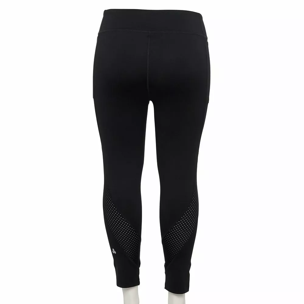 Tek Gear® Legging 7/8 Plus Size Perforated High-Waisted 5 Tek Gear® Legging 7/8 Plus Size Perforated High-Waisted - Image 3