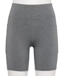 Tek Gear® Bike Short Core 7-In. Plus Size High-Waisted -Tek Gear store 5227482 Charcoal