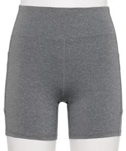 Tek Gear® Bike Short Core 5-In. Plus Size High-Waisted -Tek Gear store 5227483 Charcoal