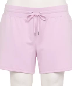 Tek Gear® Short Terry Plus Size French Weekend -Tek Gear store 5230775 Daydream Purple