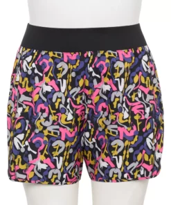 Tek Gear® Short Plus Size Multi-Purpose Workout 17 Tek Gear® Short Plus Size Multi-Purpose Workout -Tek Gear store 5231280 Black Shapes